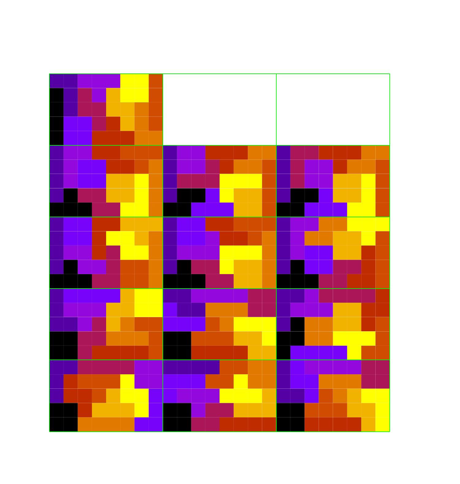 All solutions (non-connected by symmetry transformations)